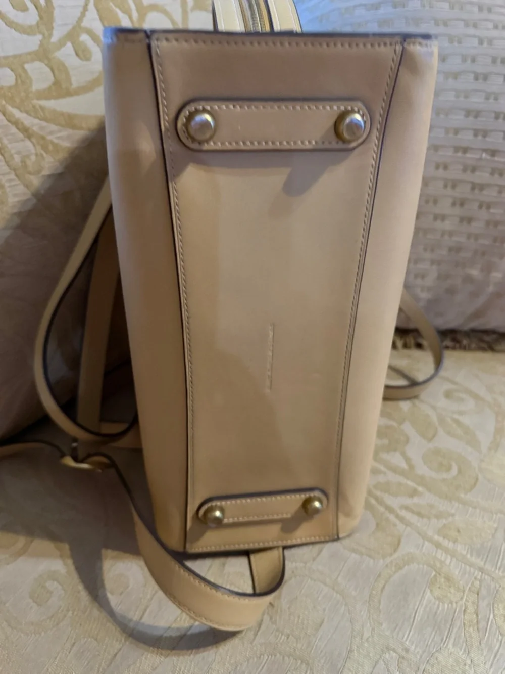 Coach 30 Rogue Glove Tanned Bag in Tan preowned - Picture 7 of 16